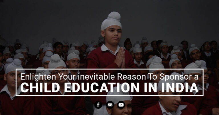 Enlighten Your Inevitable Reason To Sponsor a Child Education in India